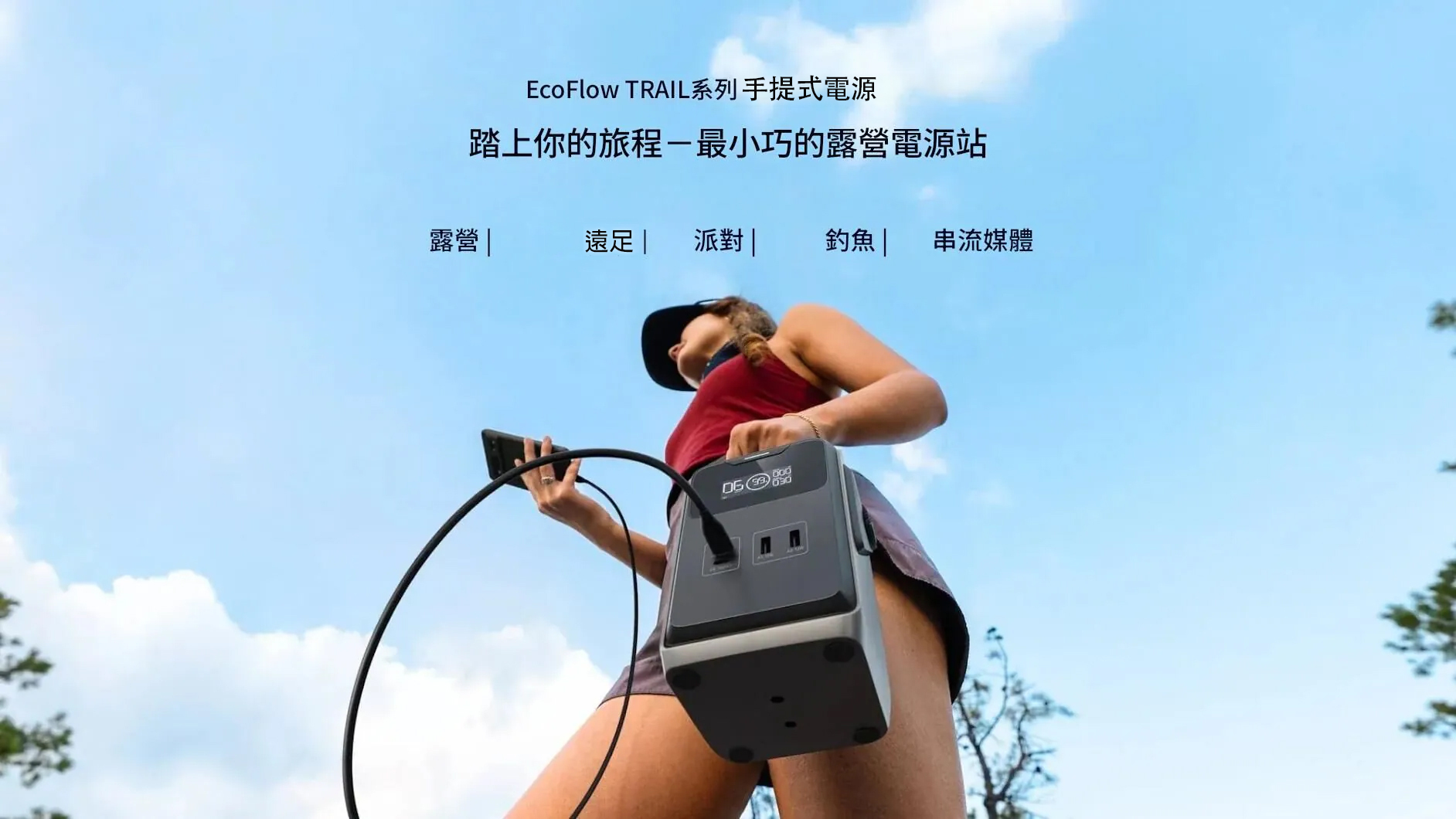 EcoFlow TRAIL Series 200 DC (192Wh) 手提式電源| FUTEX Store