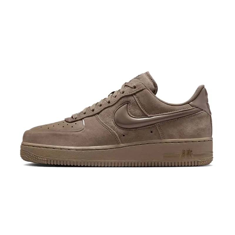 Nike Air Force 1 Low "Mink Brown" 棕灰色 麂皮 絨面 女鞋 HV4406-200 [台灣現貨]