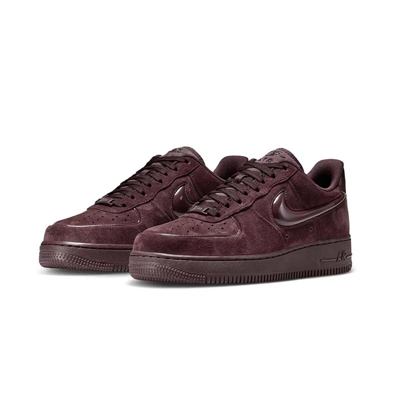 Nike Air Force 1 Low “Burgundy Crush” 酒紅色 麂皮 絨面 HV4406-600 [海外代購]