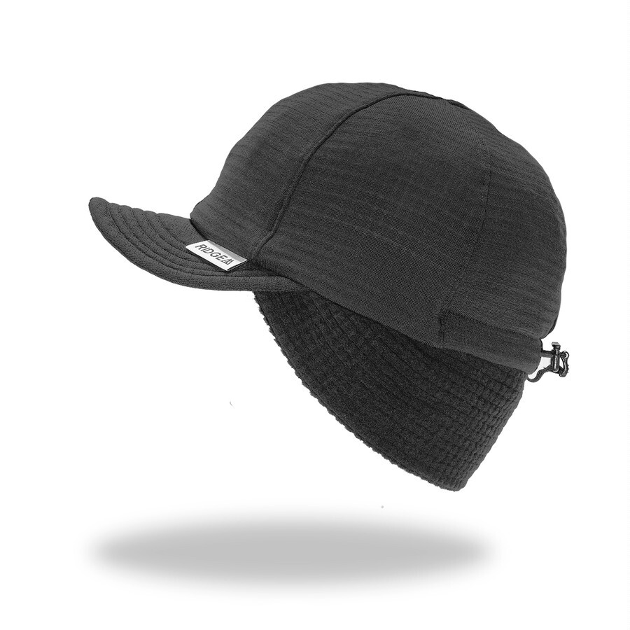 RIDG MOUNTAIN GEARE GRID MERINO EARMUFF CAP RIDCAP12 CHA