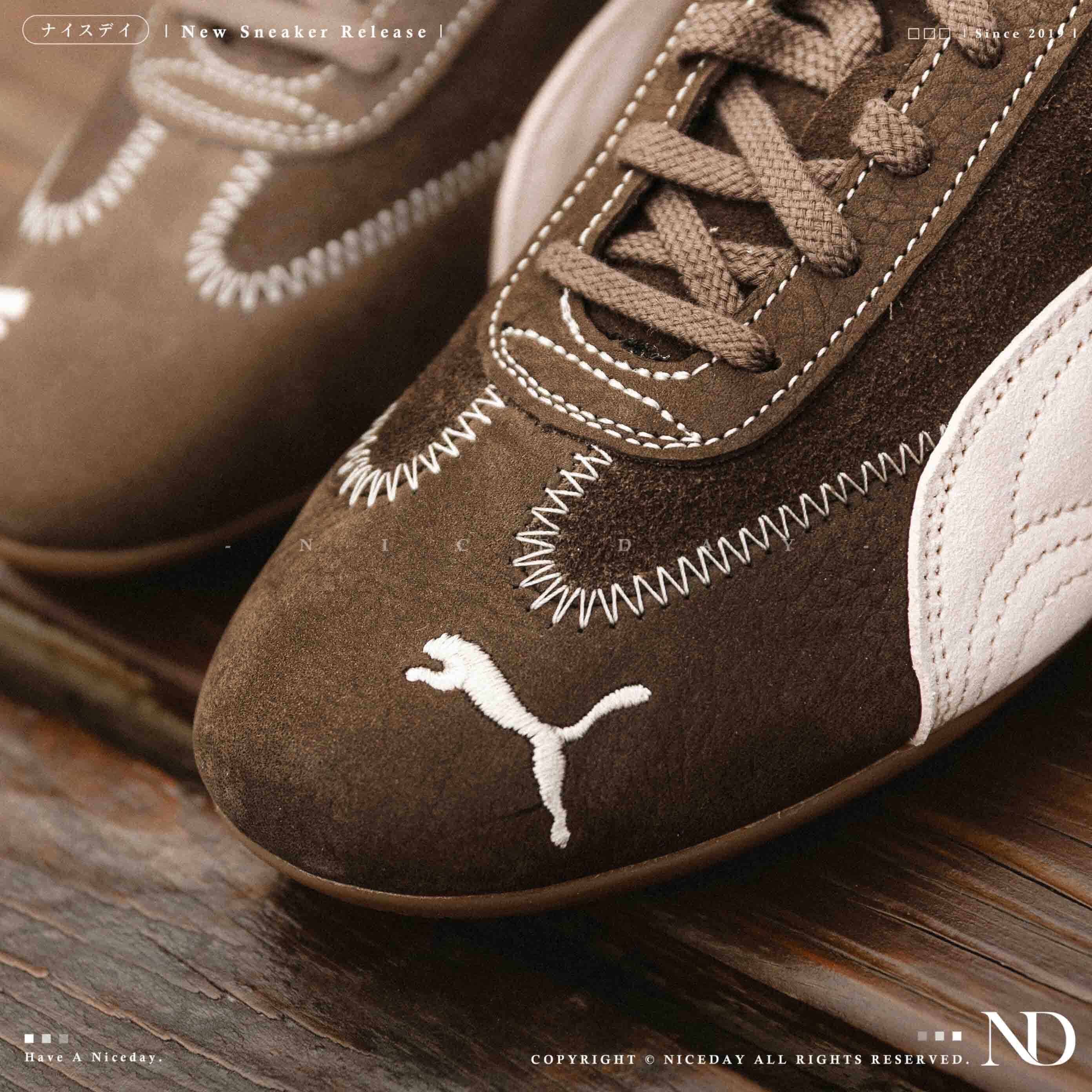 NICEDAY 代購 Puma SpeedCat Ｗine 摩卡粉 可可 棕色 麂皮 粉色 402562-01