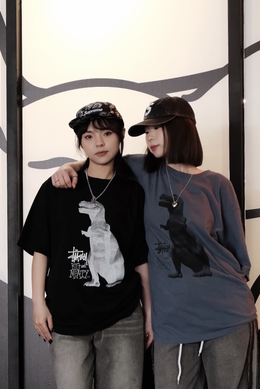 STUSSY BIG & MEATY TEE PIGMENT DYED 暴龍 短T