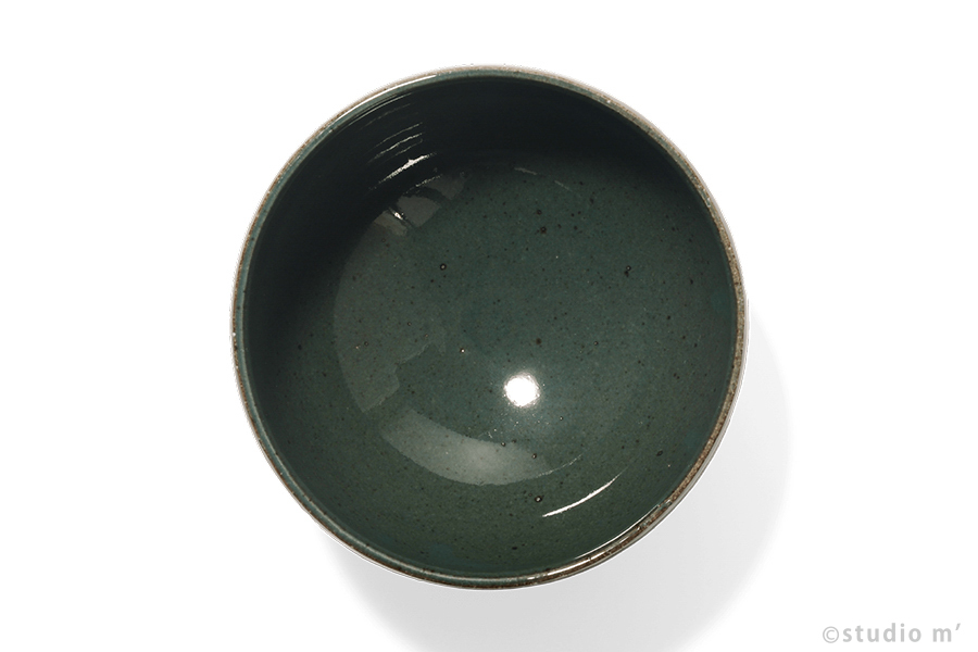 STUDIO M' - Solum 刻紋圓碗 / S / 藍鼠