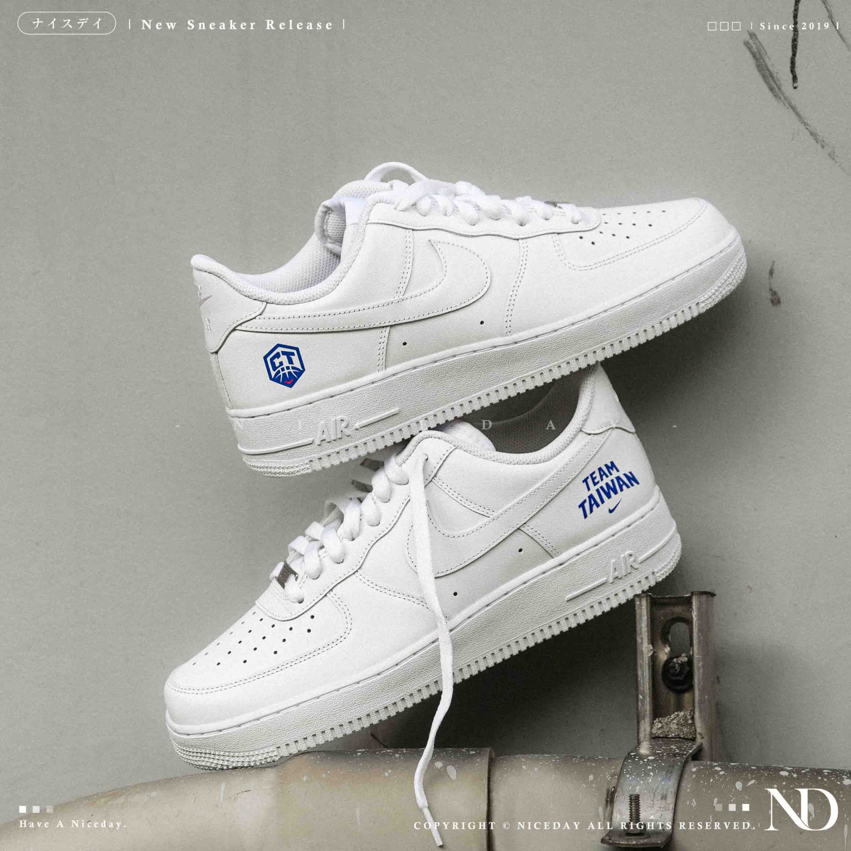 NICEDAY 現貨 Nike Air Force 1 x Team Taiwan 台灣隊 中華隊 棒球 十二強 冠軍 世界賽 特殊款 男鞋