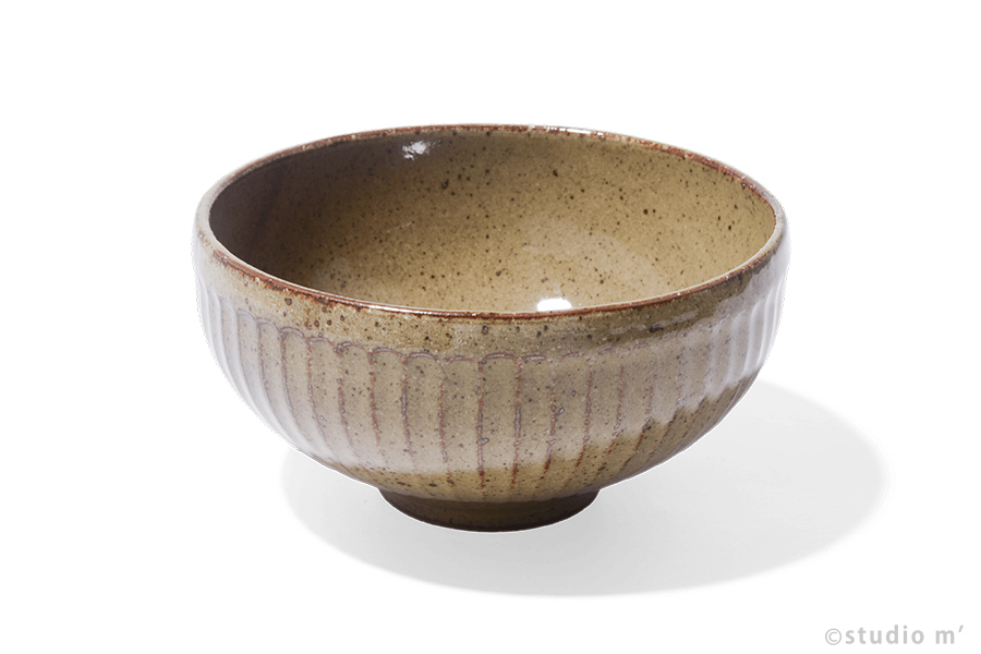 STUDIO M' - Solum 刻紋圓碗 / M / 灰汁
