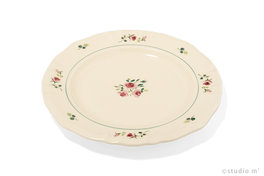 STUDIO M' - Rosier典雅玫瑰盤 / 24cm