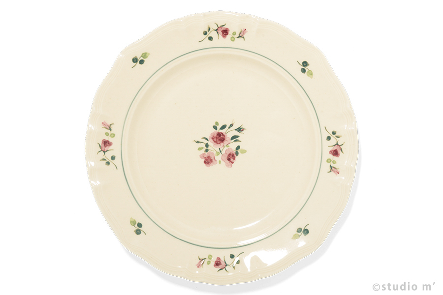 STUDIO M' - Rosier典雅玫瑰盤 / 24cm