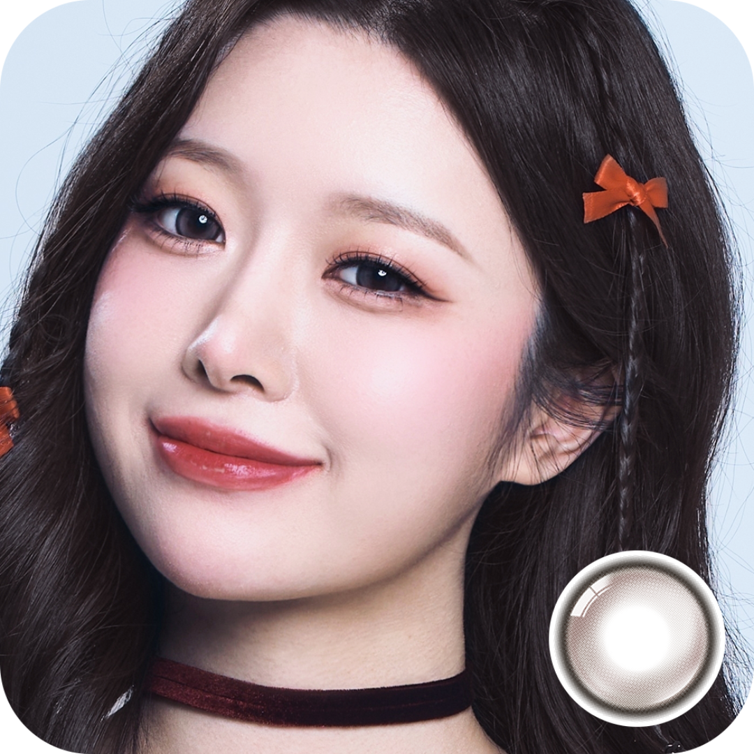 [月拋] Lenbling 𝐂𝐎𝐂𝐎𝐌𝐈𝐍𝐆 1 Month Choco｜彩妝隱形眼鏡｜每盒2片