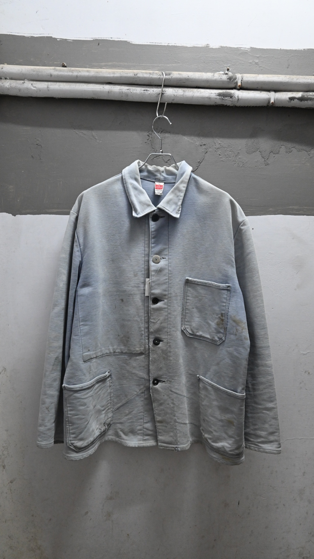 60’s GERMAN Moleskin Work Jacket (GOOD FADE)