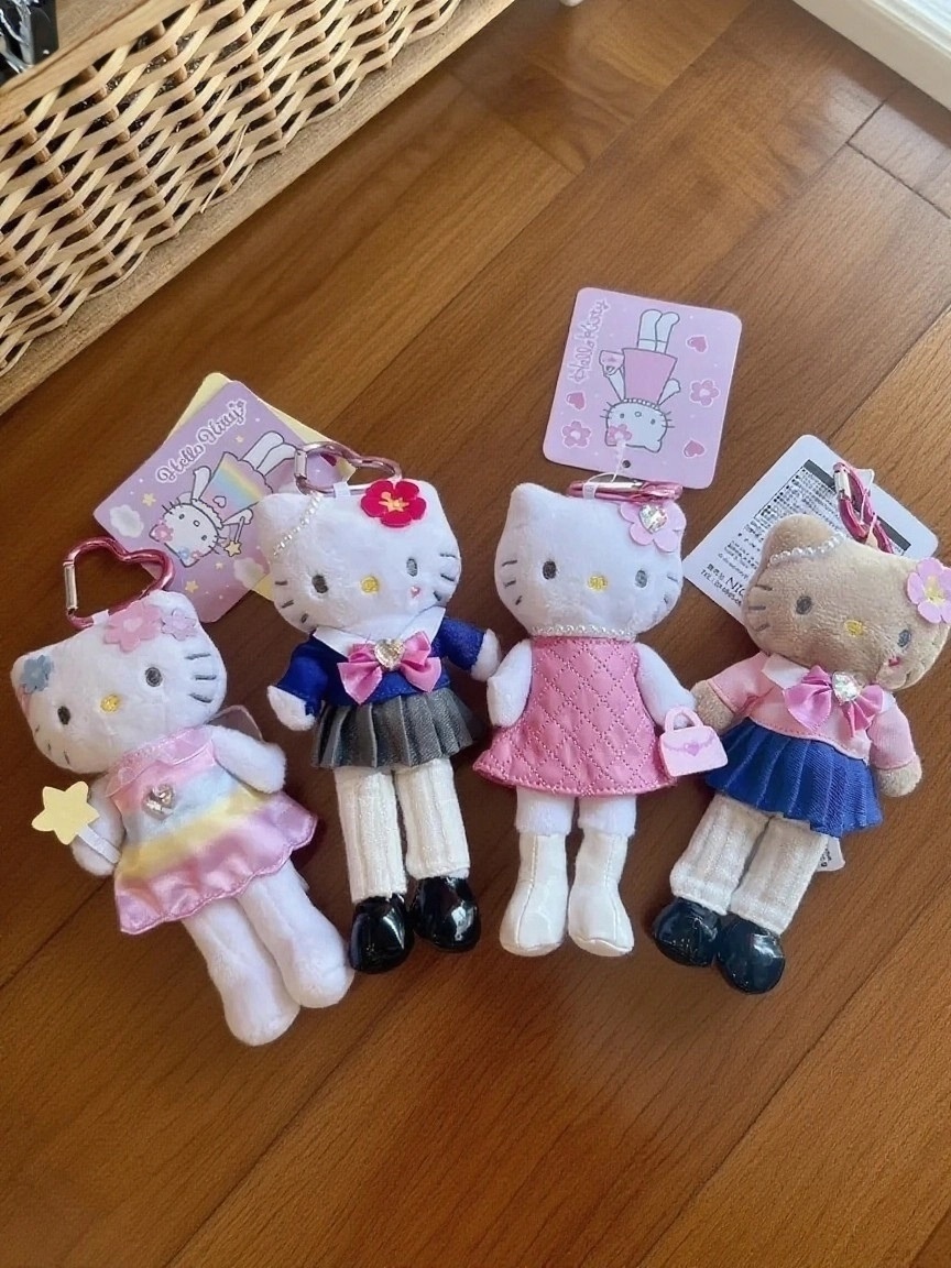 代購-<1000元左右交換禮物><日本限定>Hello Kitty 長腿Kitty 角色扮演 共7款