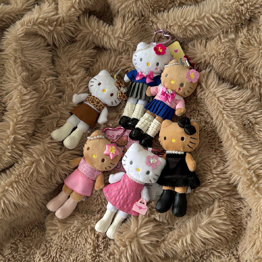 代購-<1000元左右交換禮物><日本限定>Hello Kitty 長腿Kitty 角色扮演 共7款