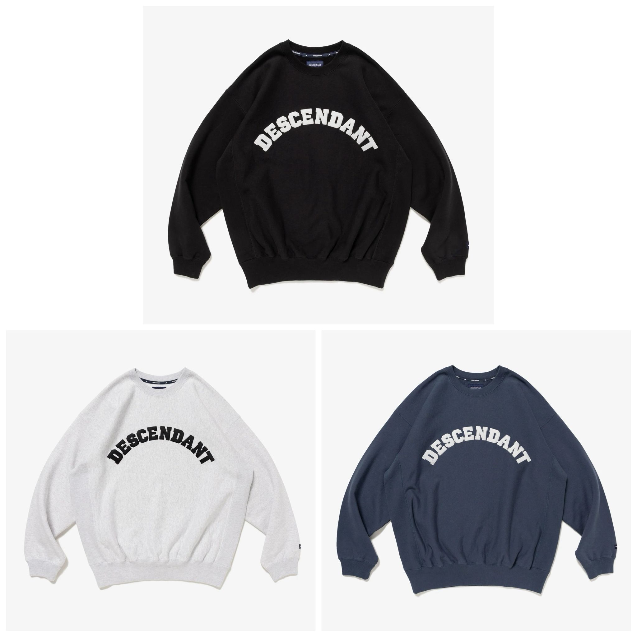 現貨| DESCENDANT BREACHING CREW NECK 252ATDS-CSM16