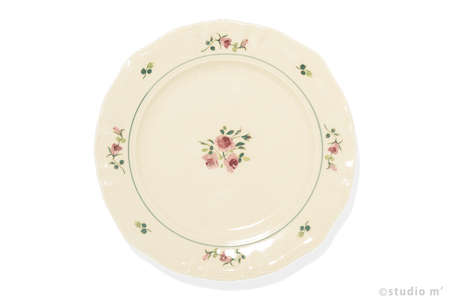 STUDIO M' - Rosier典雅玫瑰盤 / 20cm