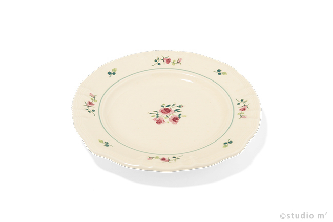 STUDIO M' - Rosier典雅玫瑰盤 / 16.5cm
