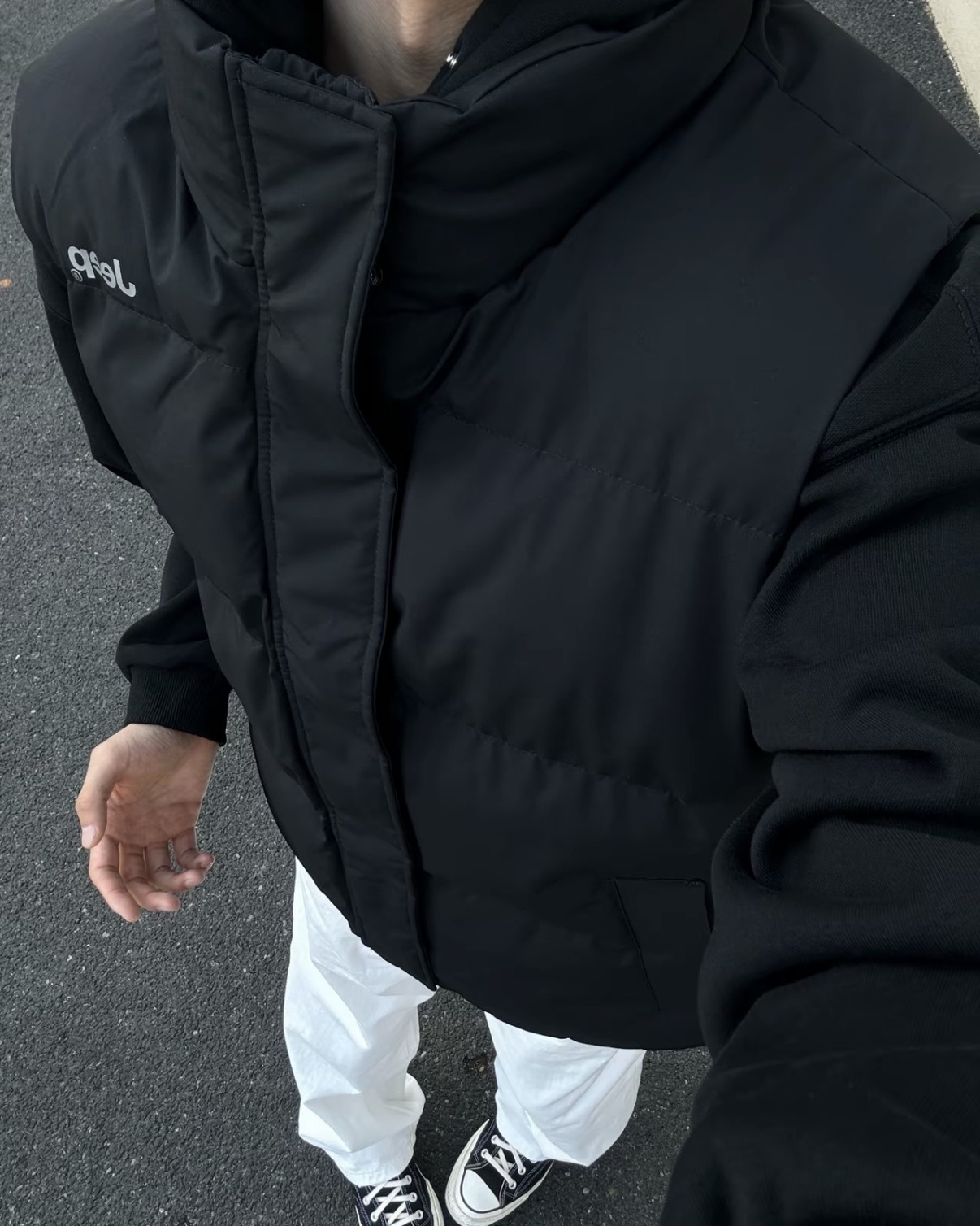 JEEP 立領背心 超保暖 防風 潮流 時尚 百搭