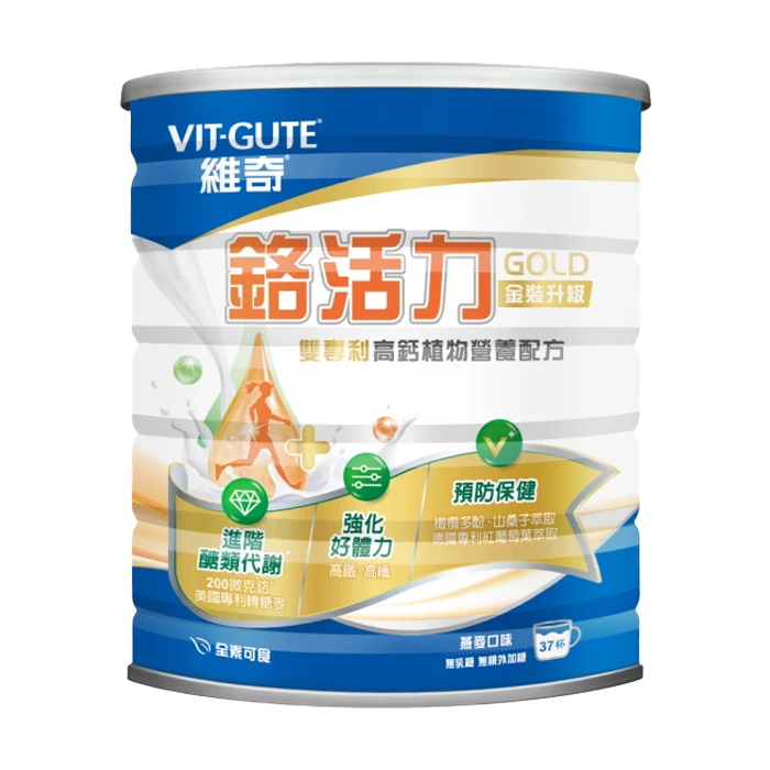 [維奇] 金裝鉻活力 無糖燕麥風味 1480g/罐