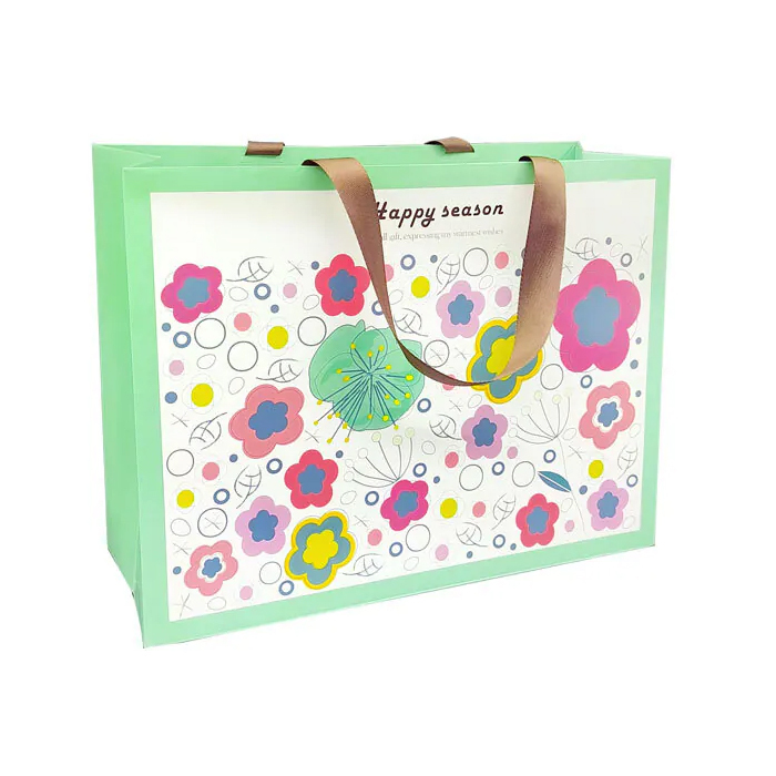 厚磅｜精品紙袋 W393012 森境花語 10入/包 39*30*12cm【NW25-393005】