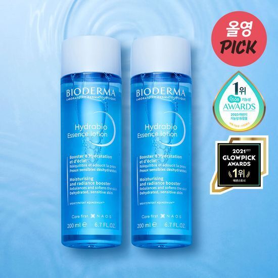 《olive young連線》BIODERMA hydrabio essence lotion 200ml 1+1 set
