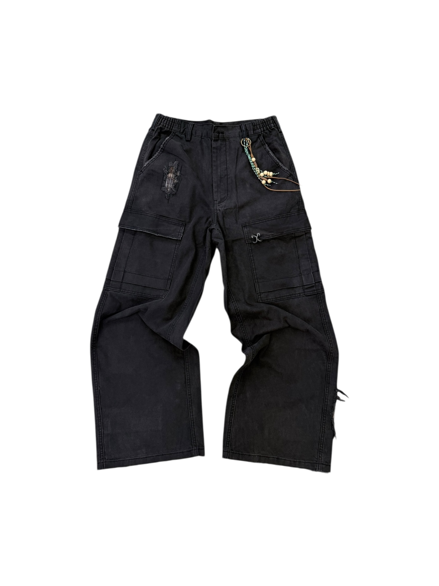 Symphony 褲子-高磅厚棉質帆布