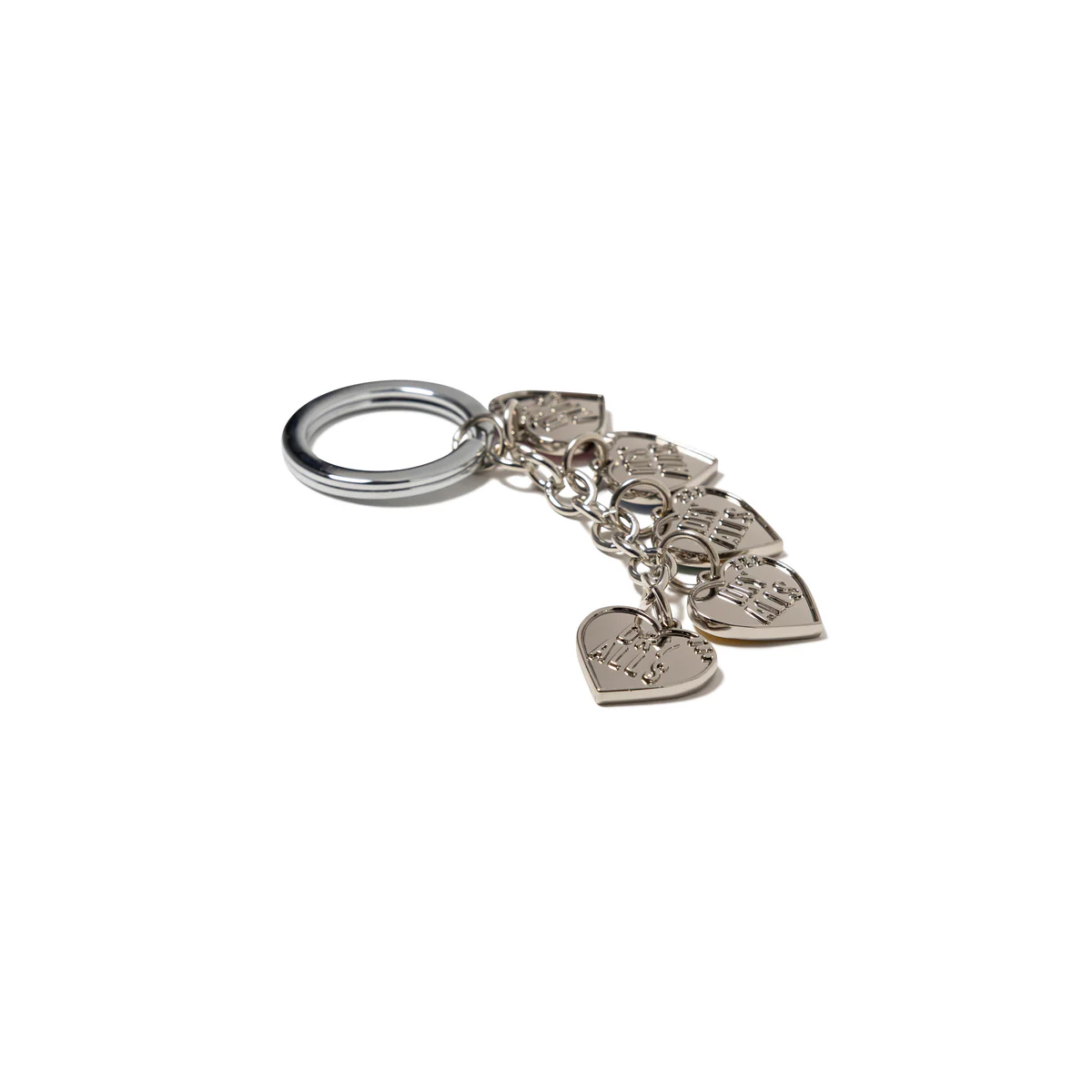 HUMAN MADE HEART KEY CHARM STAINLESS 不鏽鋼 彩色愛心 鑰匙圈-HM30GD122