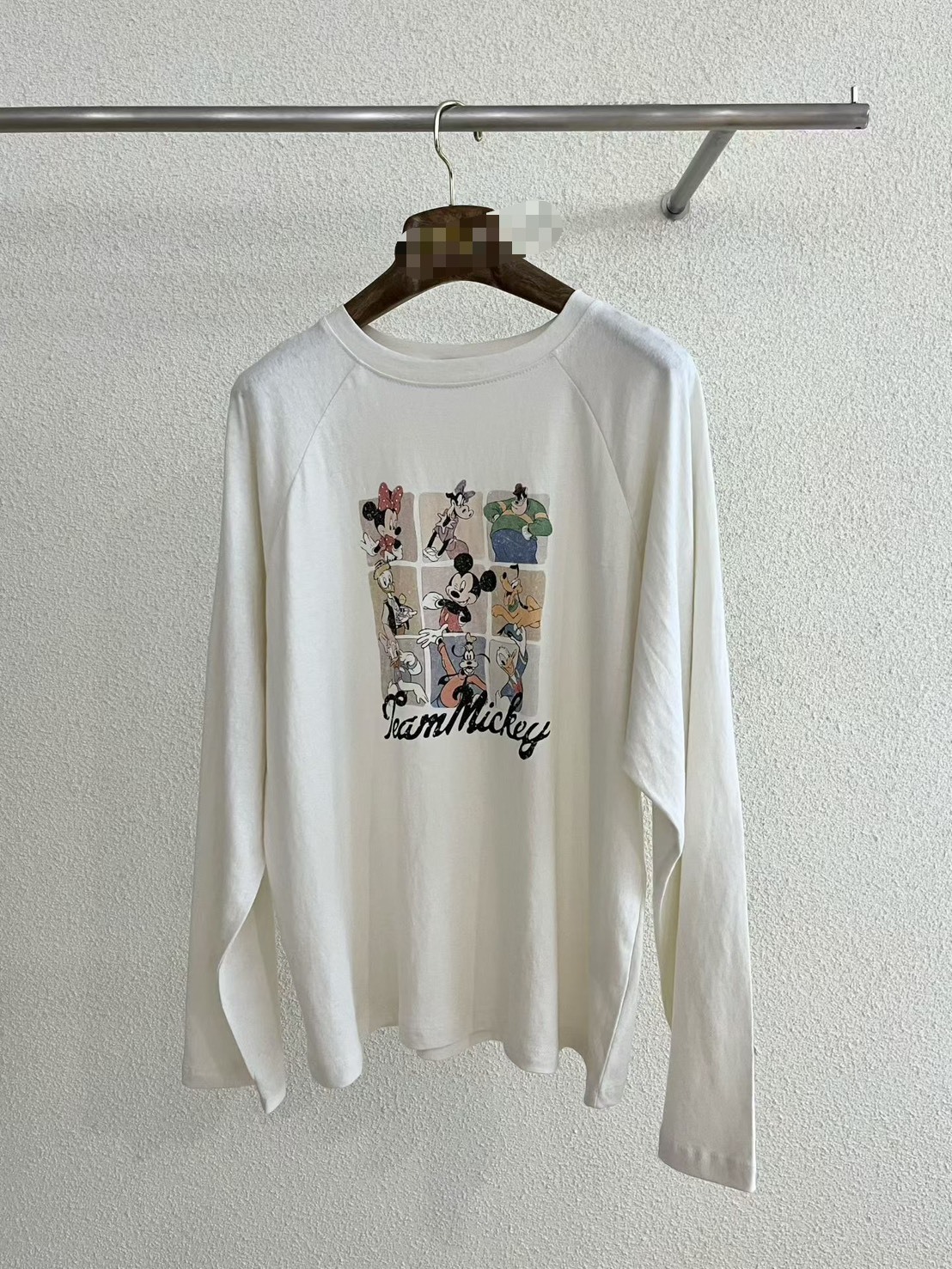 迪士尼方格長袖T