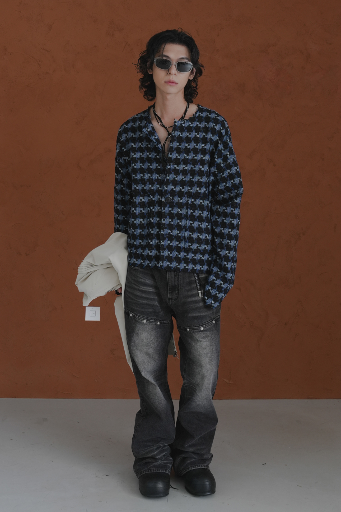 Fabian Tweed Cardigan #襯衫