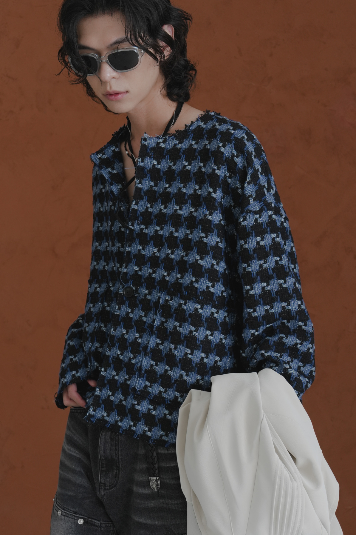 Fabian Tweed Cardigan #襯衫