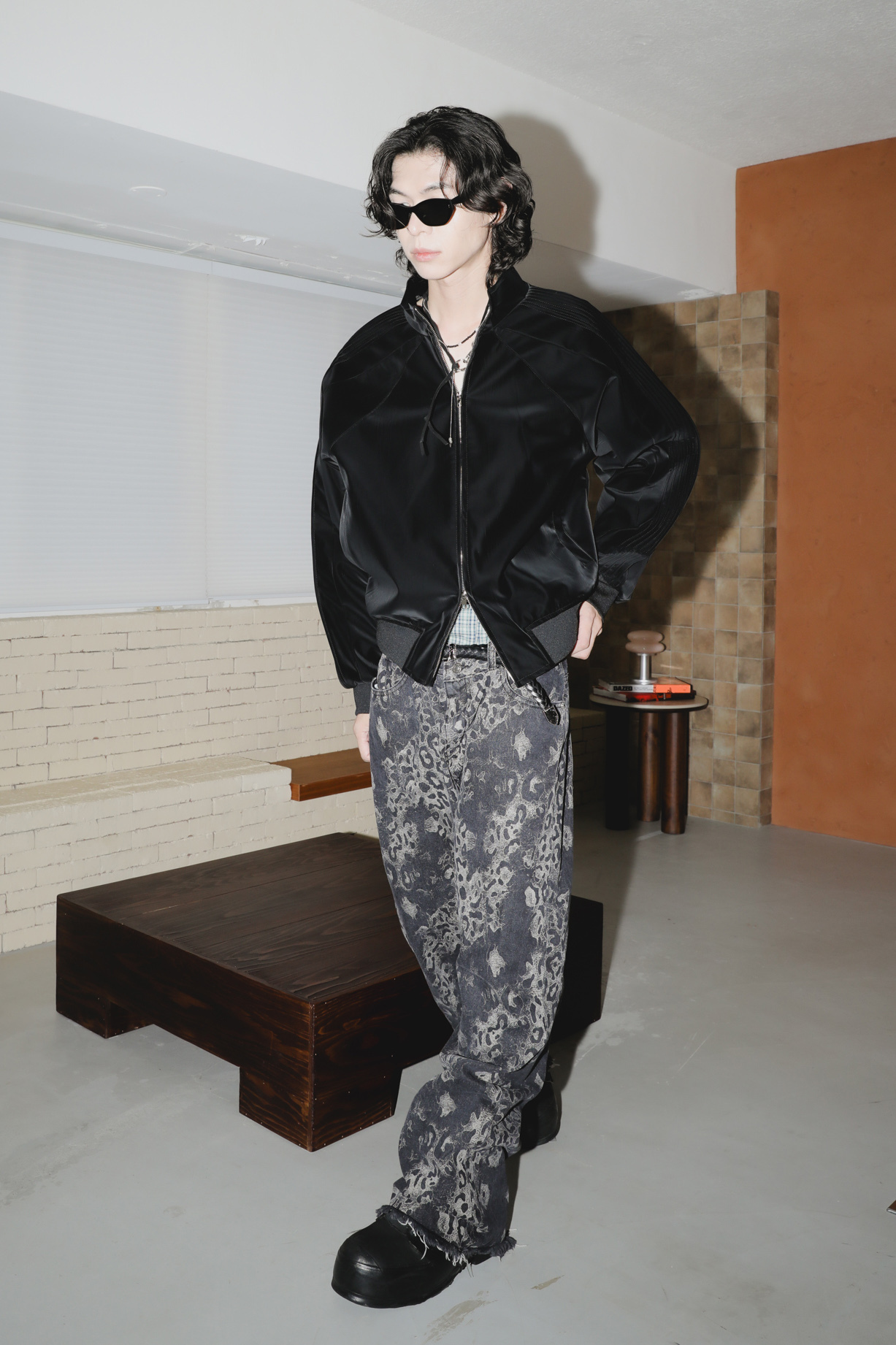 Leopard Printing Set-Pants #長褲