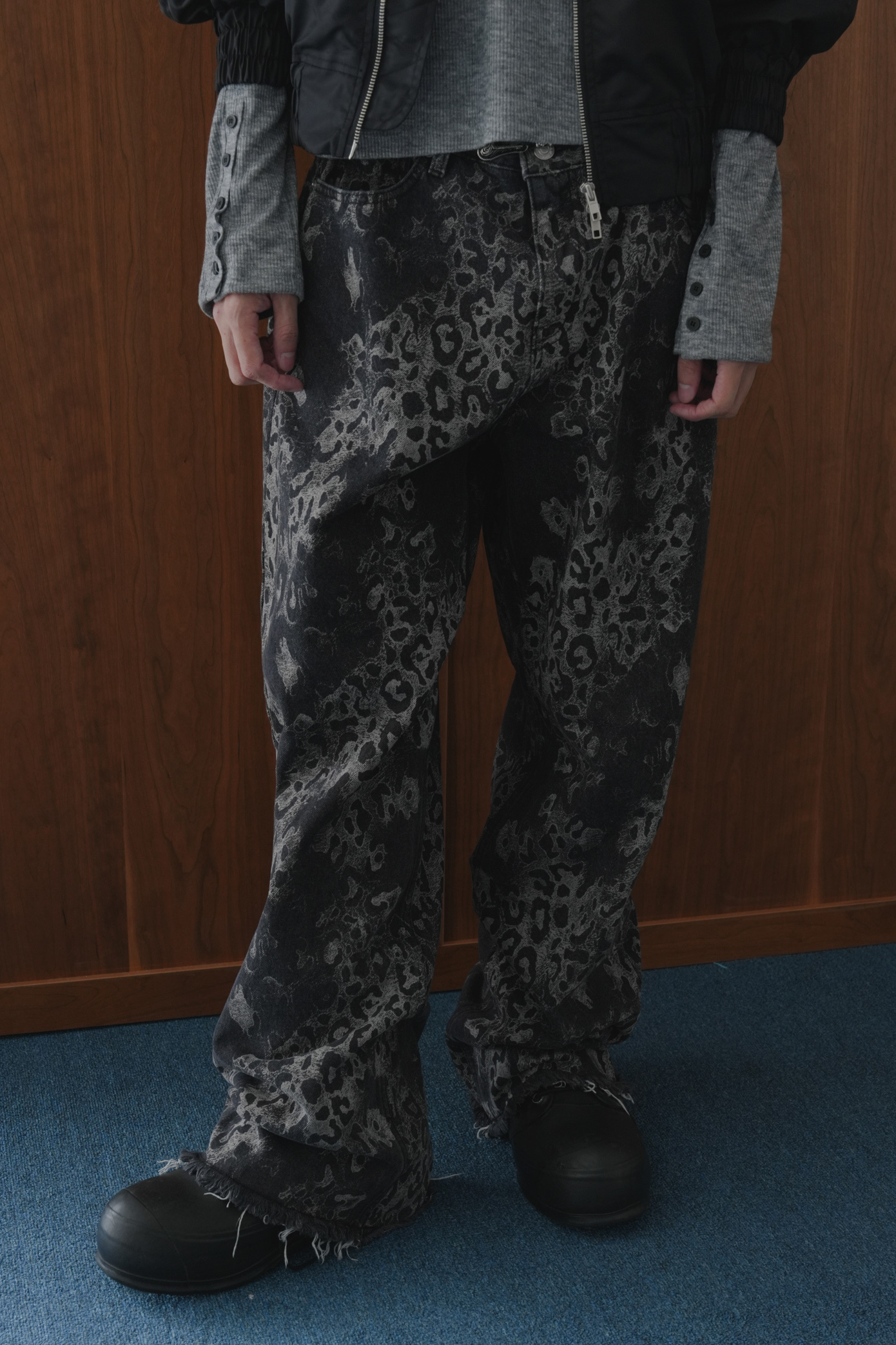 Leopard Printing Set-Pants #長褲