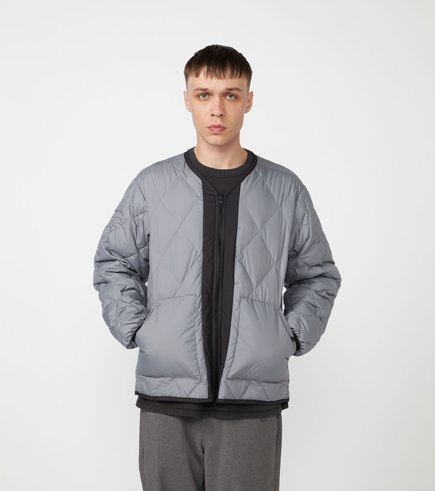 The North Face Purple Label PERTEX QUANTUM PLAS Field Down Cardigan Jacket – N25FA036 (2025AW)