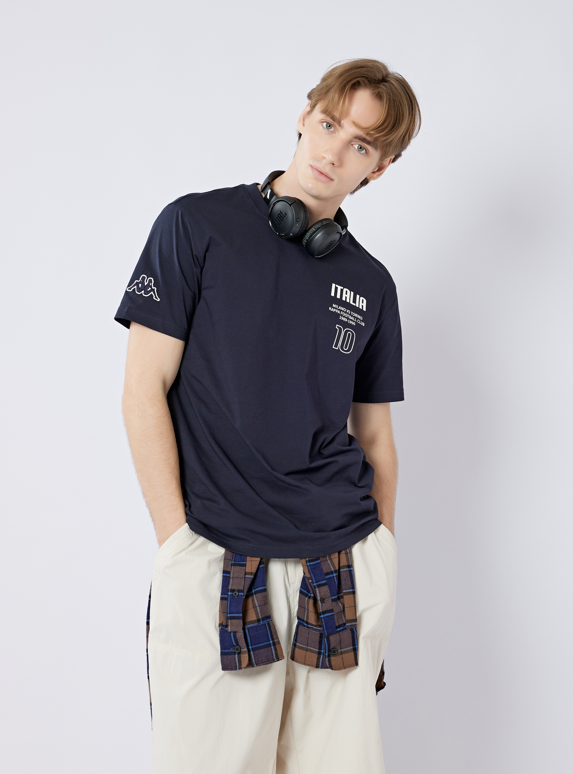 男女適穿 印花圓領短袖T-Shirt