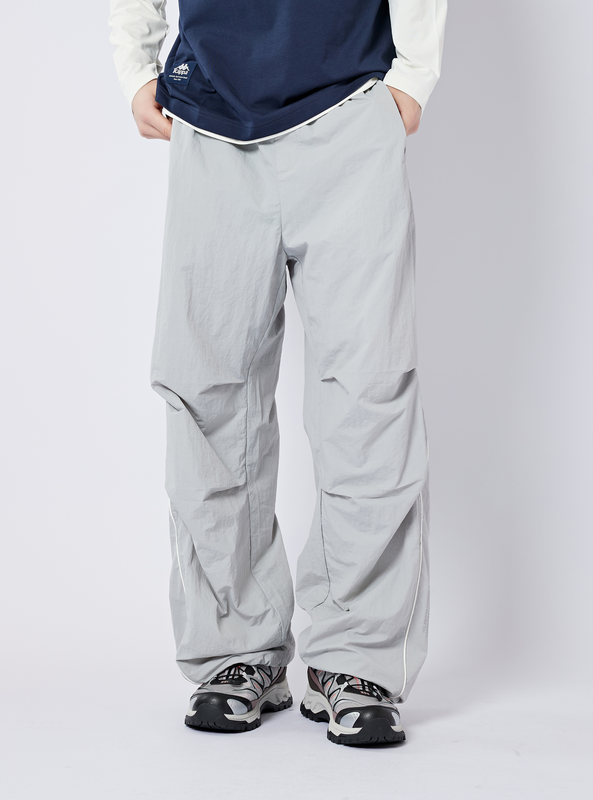 男女適穿 輕量速乾直筒長褲