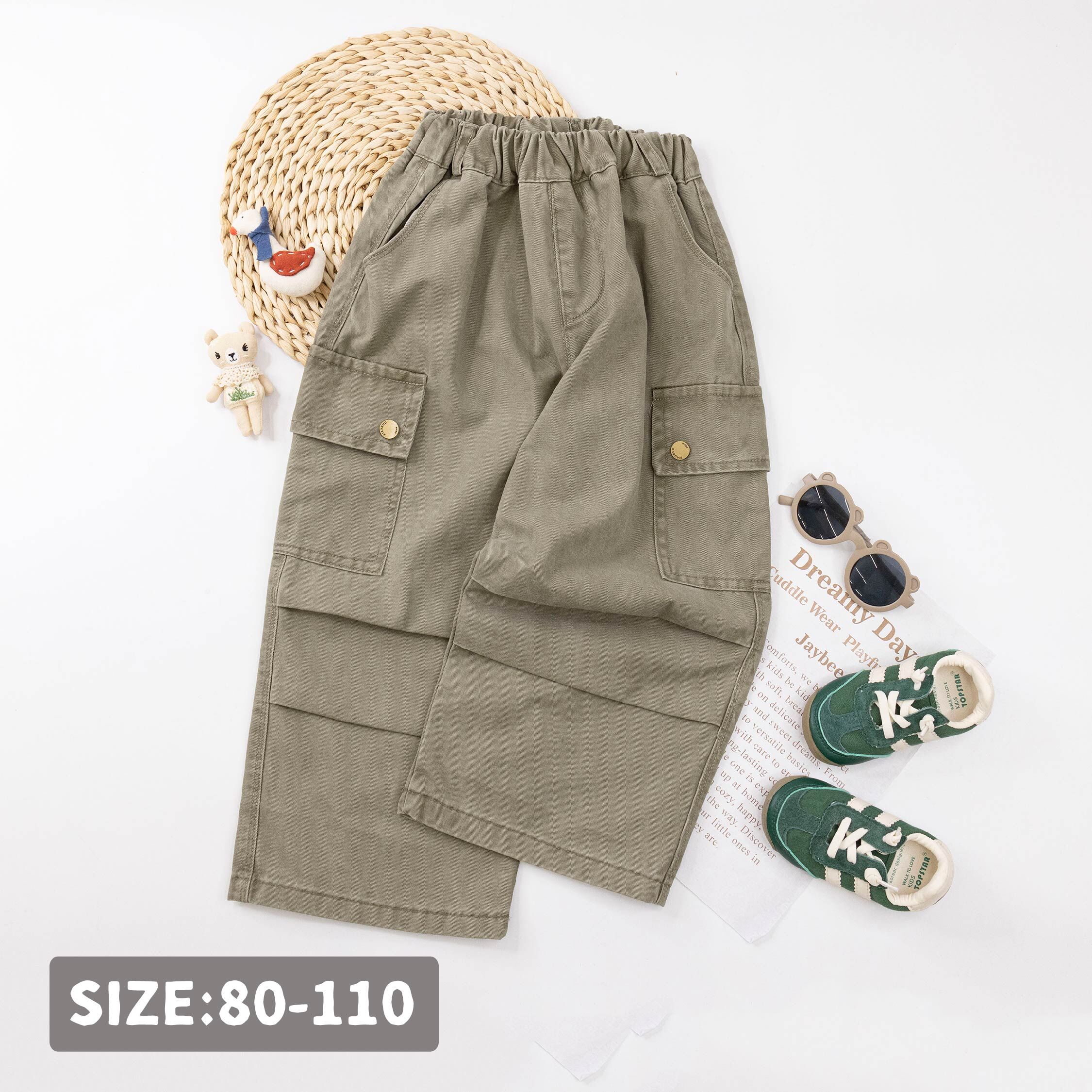 【H55520】美式復古休閒長褲