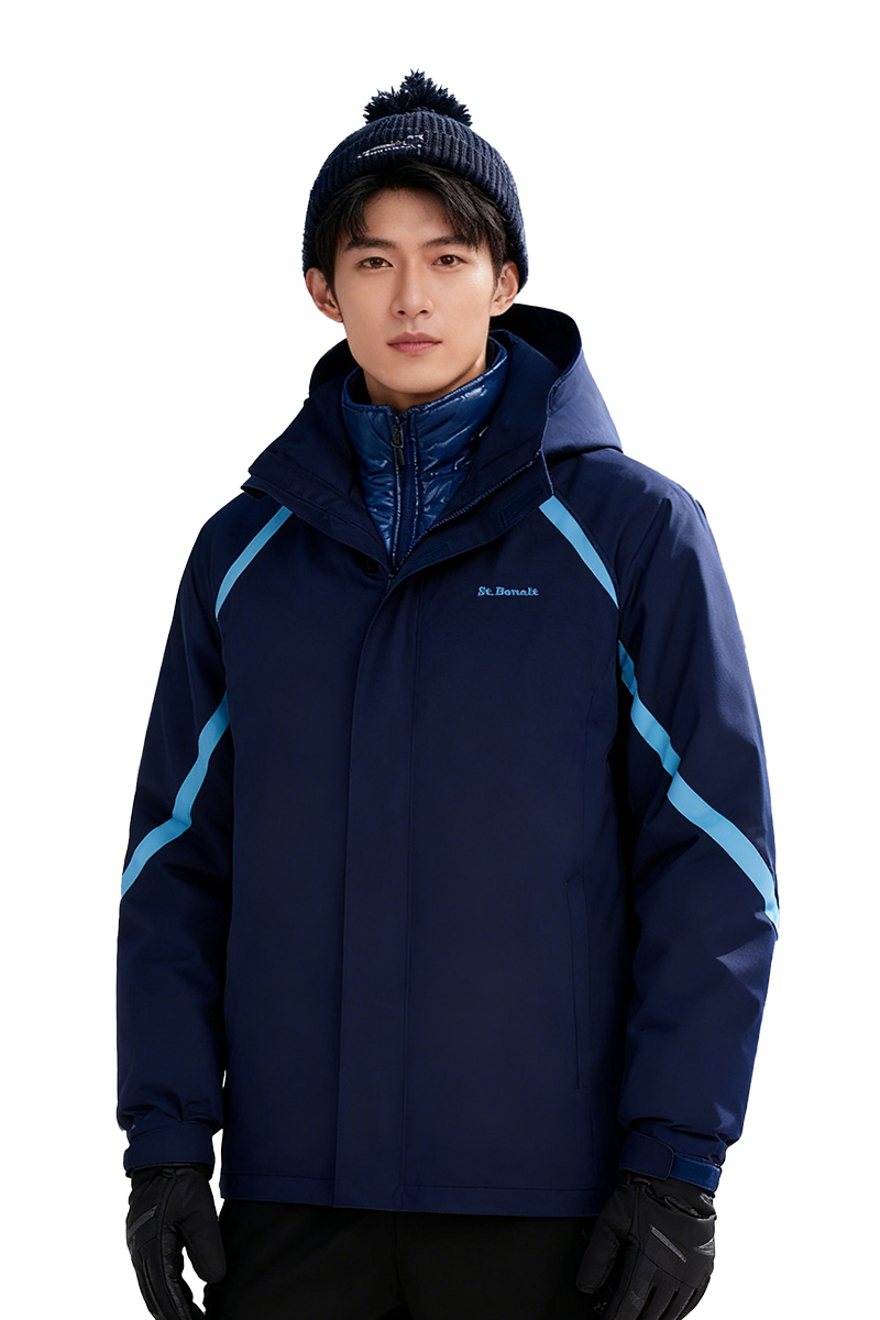 三合一輕棉衝鋒衣｜男款 FM2009 (防風、防水、保暖、透氣、外套)