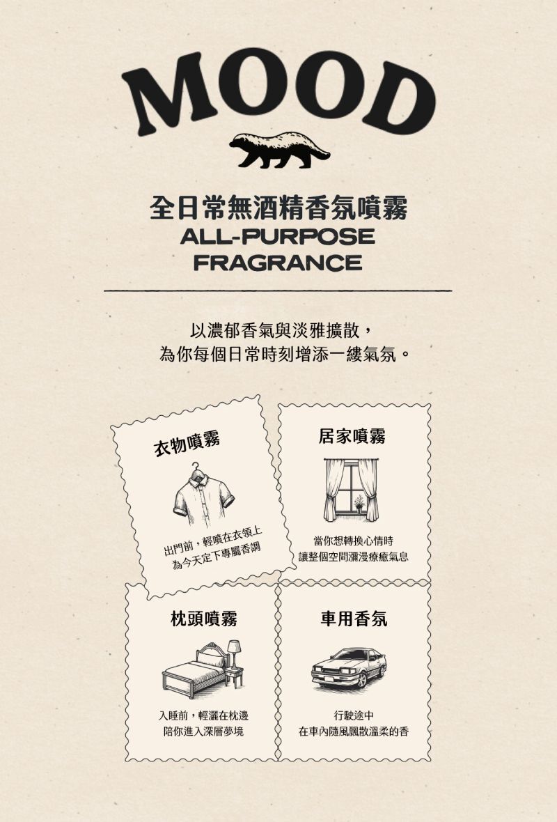 【Collins】室內織品香氛噴霧