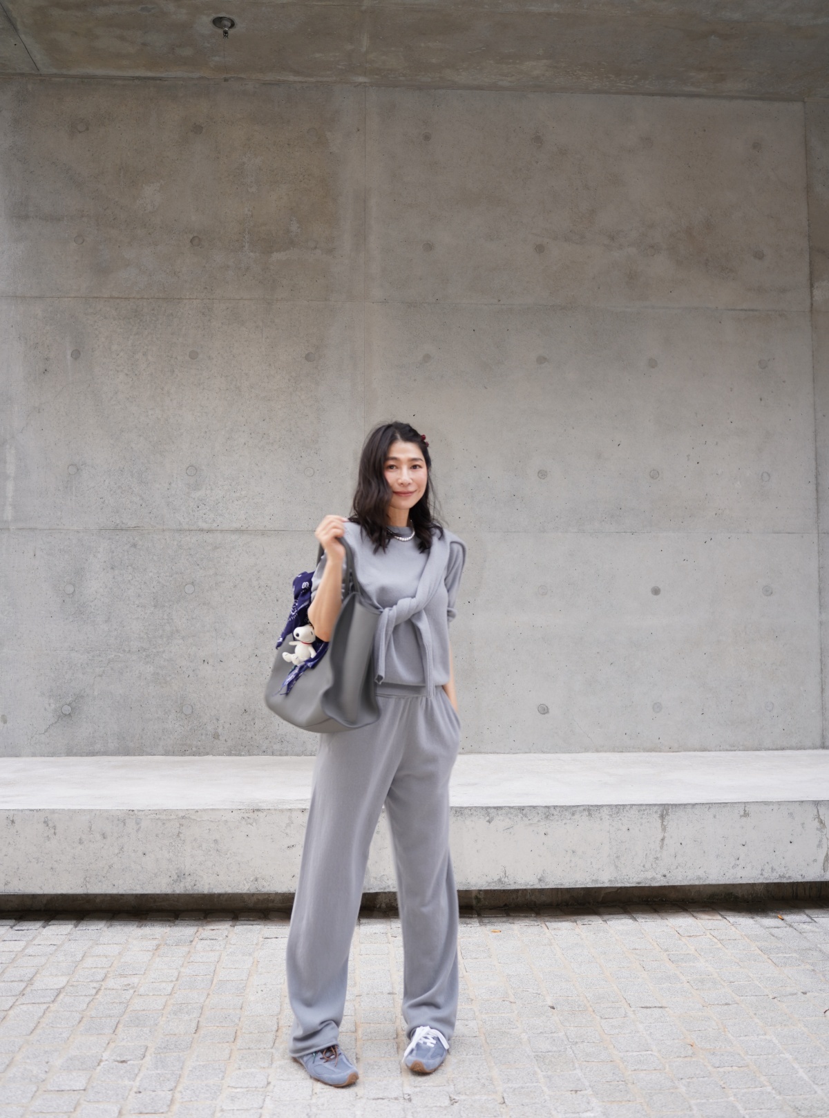 【預售】HANAA 新款康賽妮羊絨卷邊微寬直筒褲 (11月28日前發)