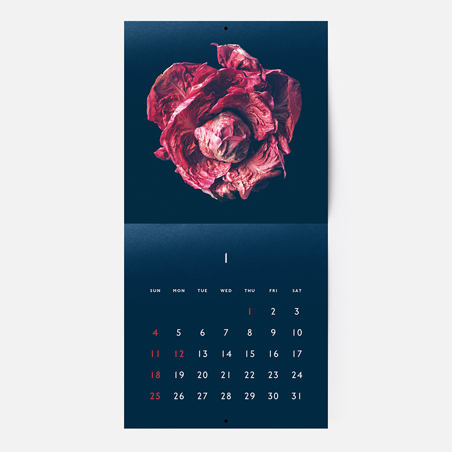 高橋良子 - 2026蔬菜月曆