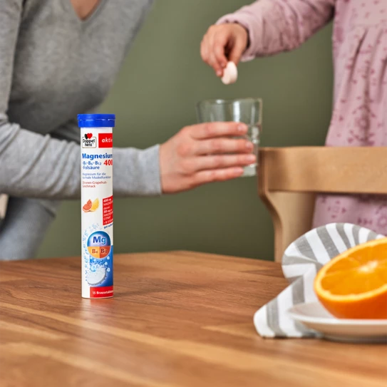 鎂麗維他命B群發泡錠｜德國雙心牌發泡錠 - 德之寶台灣官方直營店(德國雙心)