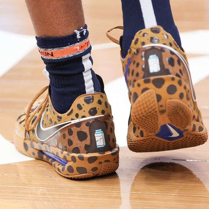 <海外連線代購不退換> JORDAN POOLE X NIKE GT CUT 3 PE 'Milk & Cookies' 牛奶餅乾 豹紋 氣墊 緩震 實戰鞋【IO6963-200】GTCUT