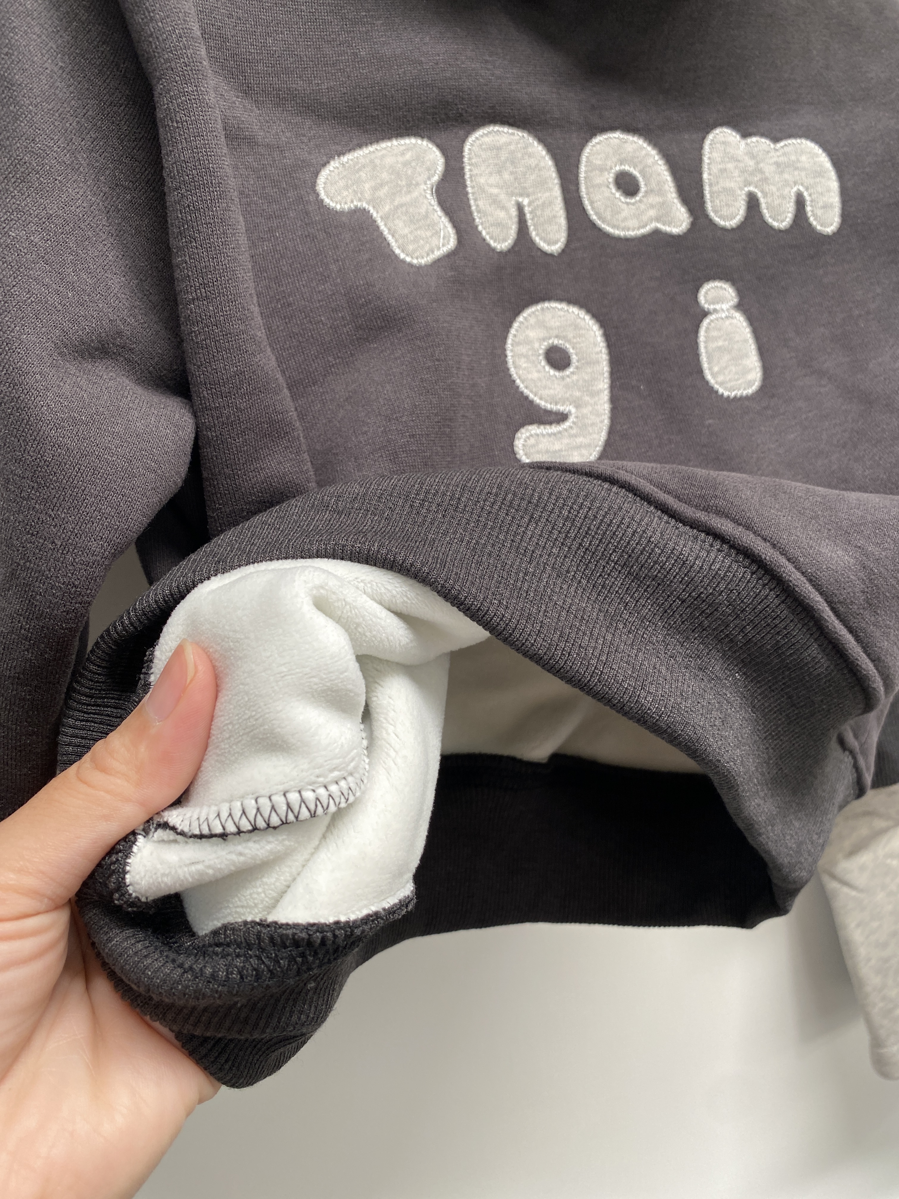 A03456連帽內刷毛套裝