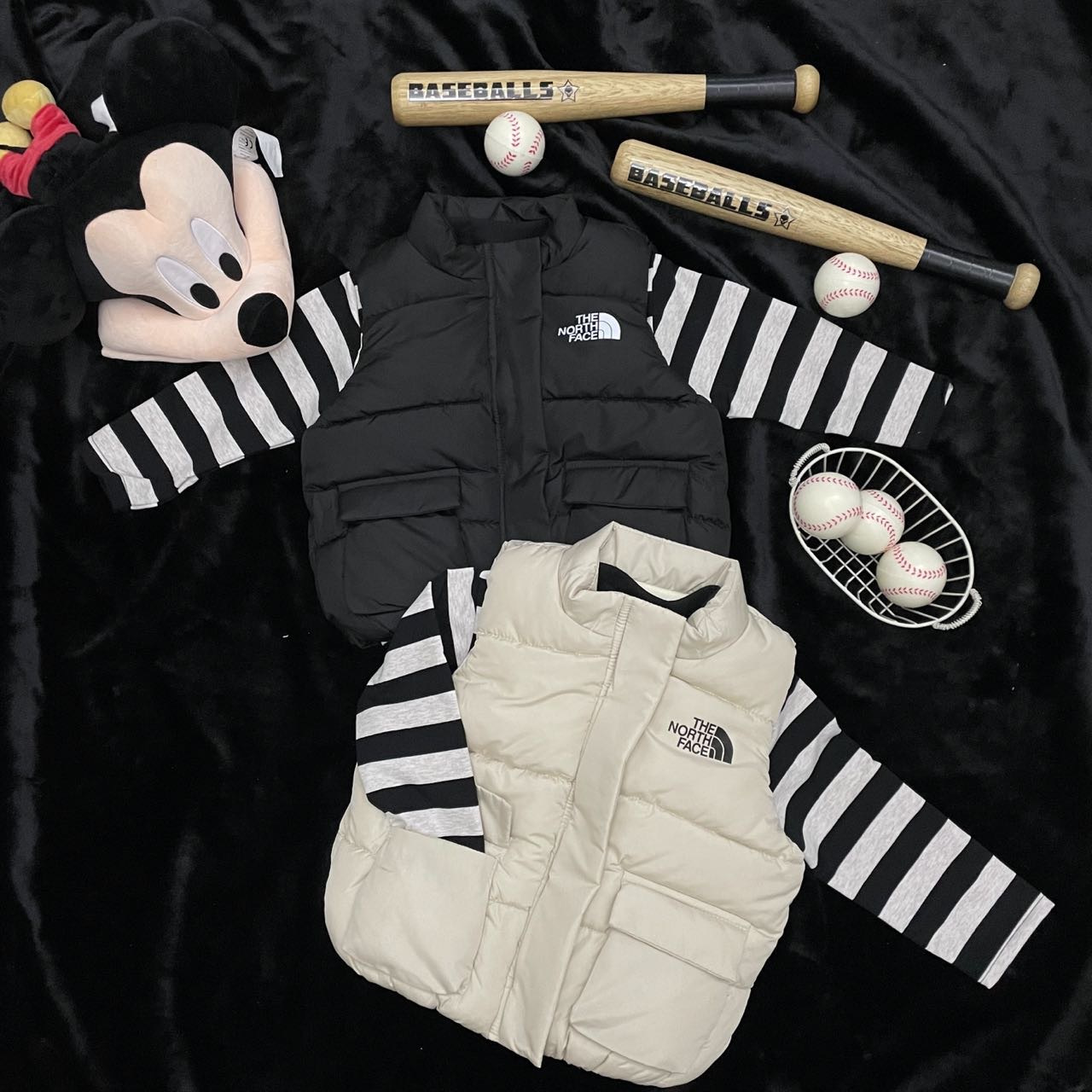 𝐓𝐡𝐞 𝐍𝐨𝐫𝐭𝐡 𝐅𝐚𝐜𝐞 加絨加厚棉服背心