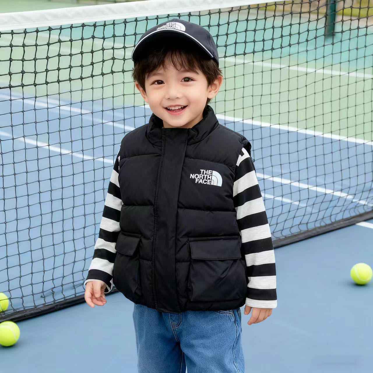 𝐓𝐡𝐞 𝐍𝐨𝐫𝐭𝐡 𝐅𝐚𝐜𝐞 加絨加厚棉服背心