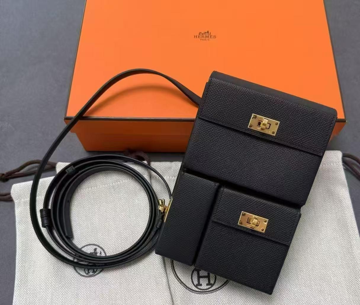 Kelly multipocket to go 89 noir cc epsom W