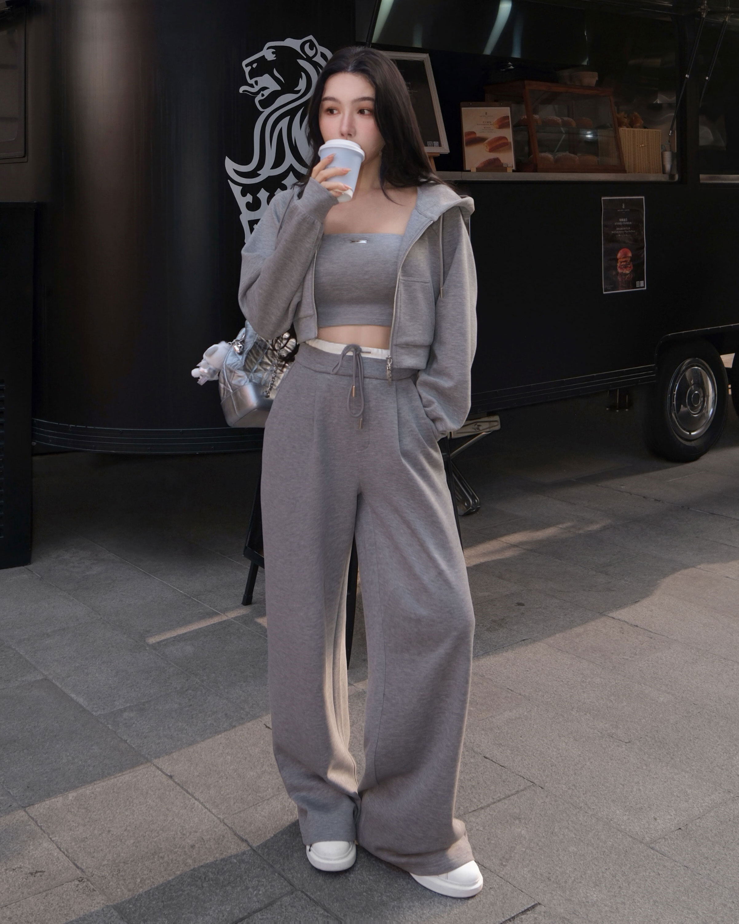 訂製-休閒超柔棉雙腰結長褲