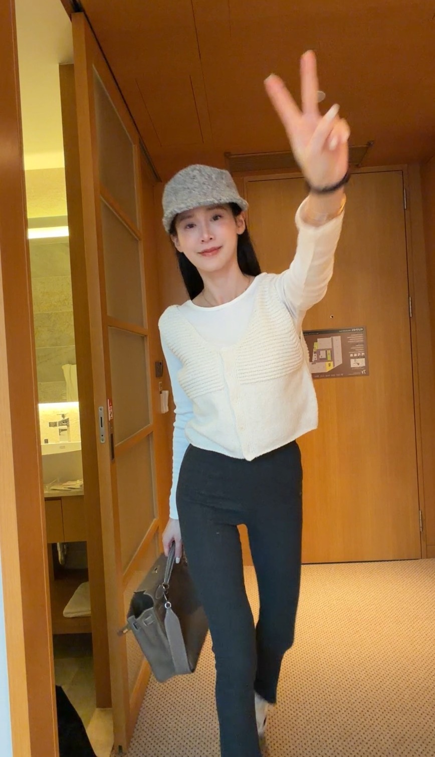 ｜韓國｜拼接感針織背心*少量現貨*