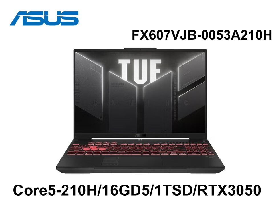 ASUS ROG FX607VJB-0053A210H 月影灰 16吋電競筆電