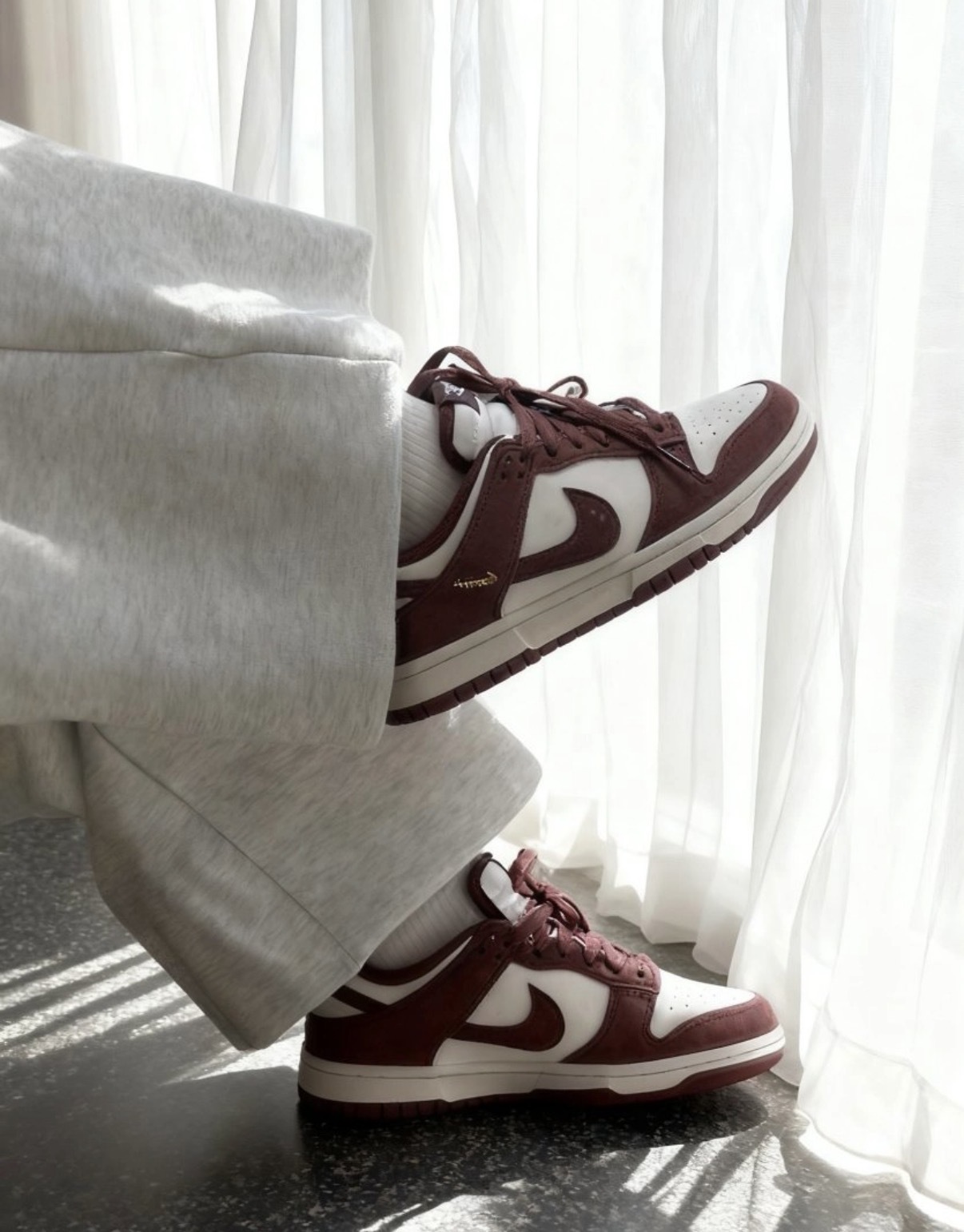 女鞋 NIKE DUNK LOW 'Red Sepia' 磚紅 金屬小勾 麂皮 復古 運動 休閒鞋【IB4417-104】