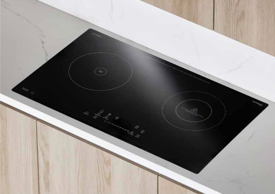 德國寶, German Pool, 嵌入式電磁電陶爐, WiFi智能雙頭電磁電陶爐