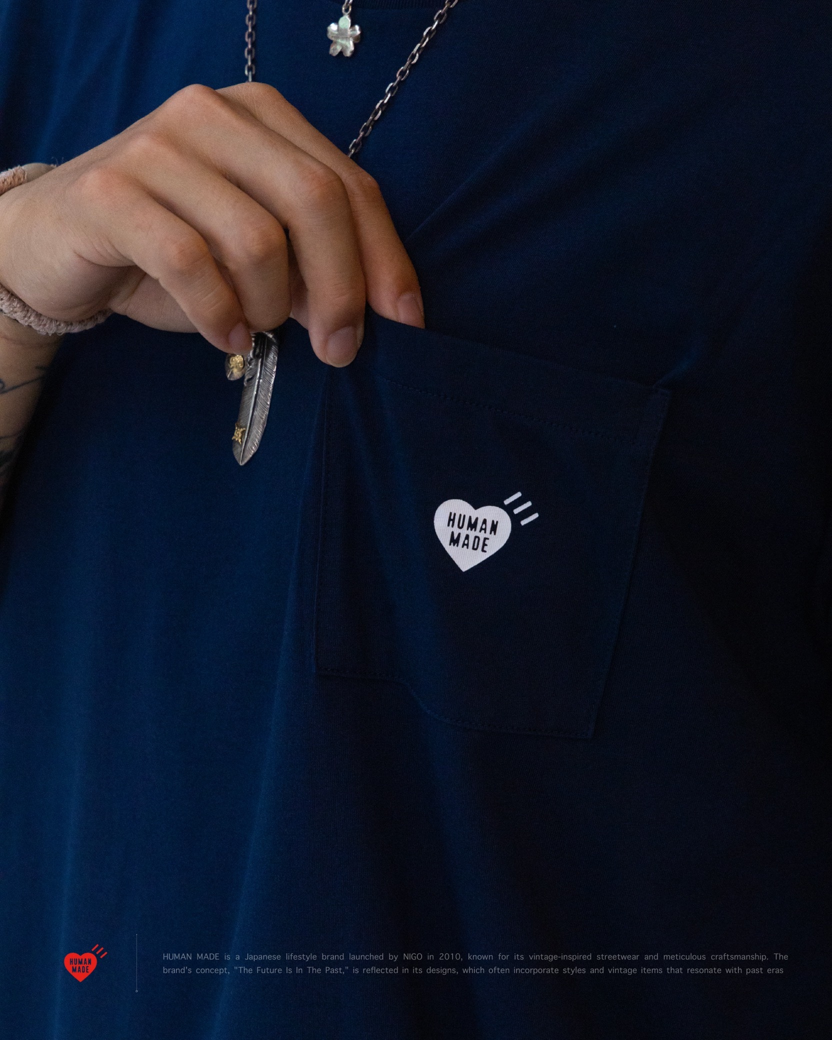 [ 預約販売 ] HUMAN MADE - 3-PACK POCKET T-SHIRT SET