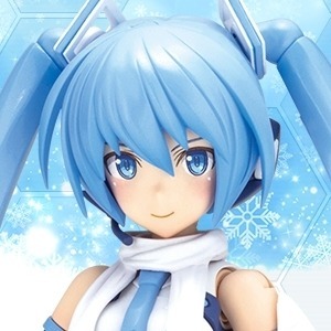 26年4月 FRAME MUSIC GIRL 機音少女 雪初音 Another Color Ver. 組裝模型(FG105)